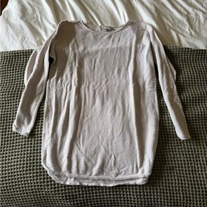 Michael Kors Beige Long Sleeve Top